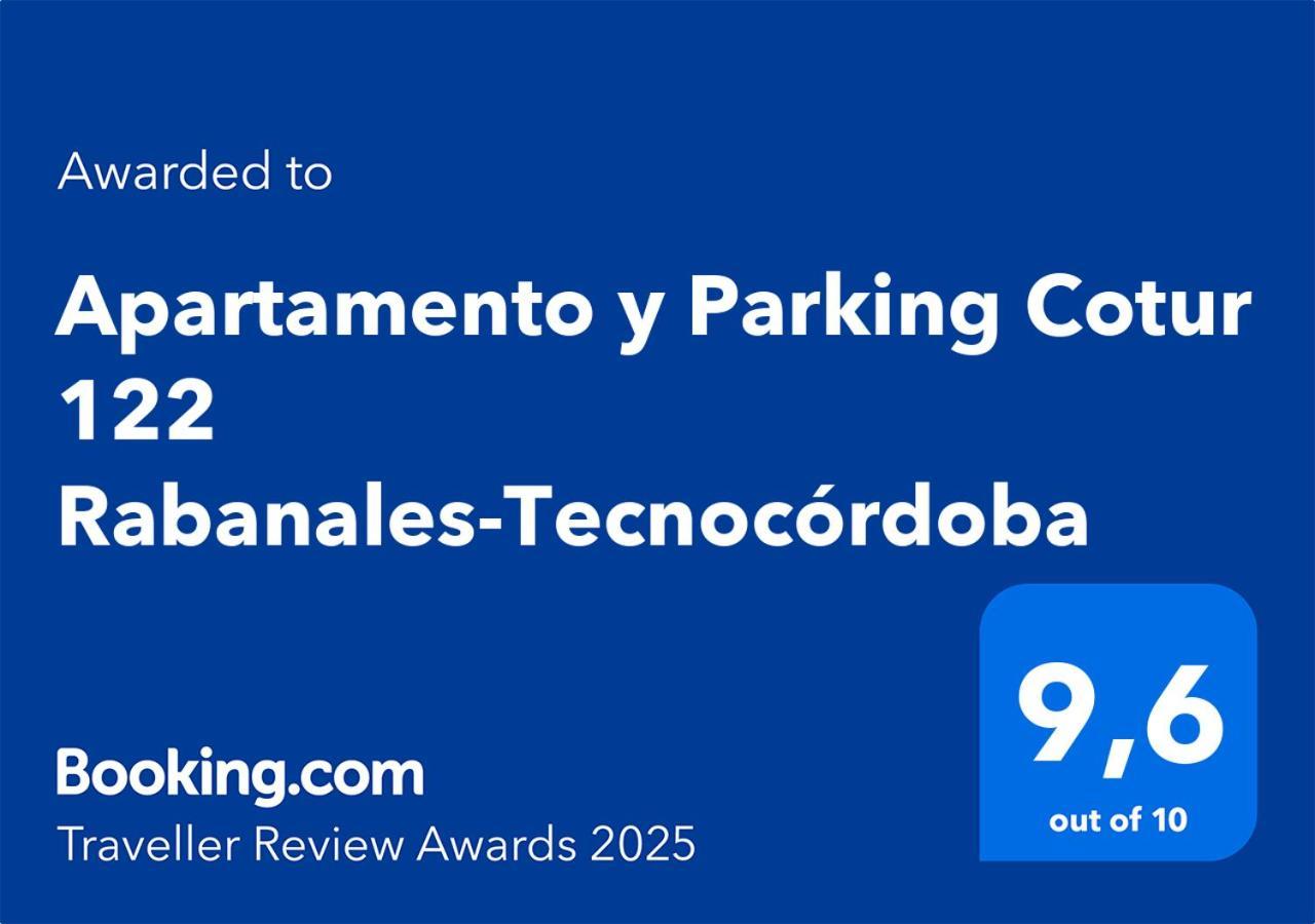 Cotur 122 Apartamento Y Parking Incluido-Rabanales-TecnoКордова Екстер'єр фото